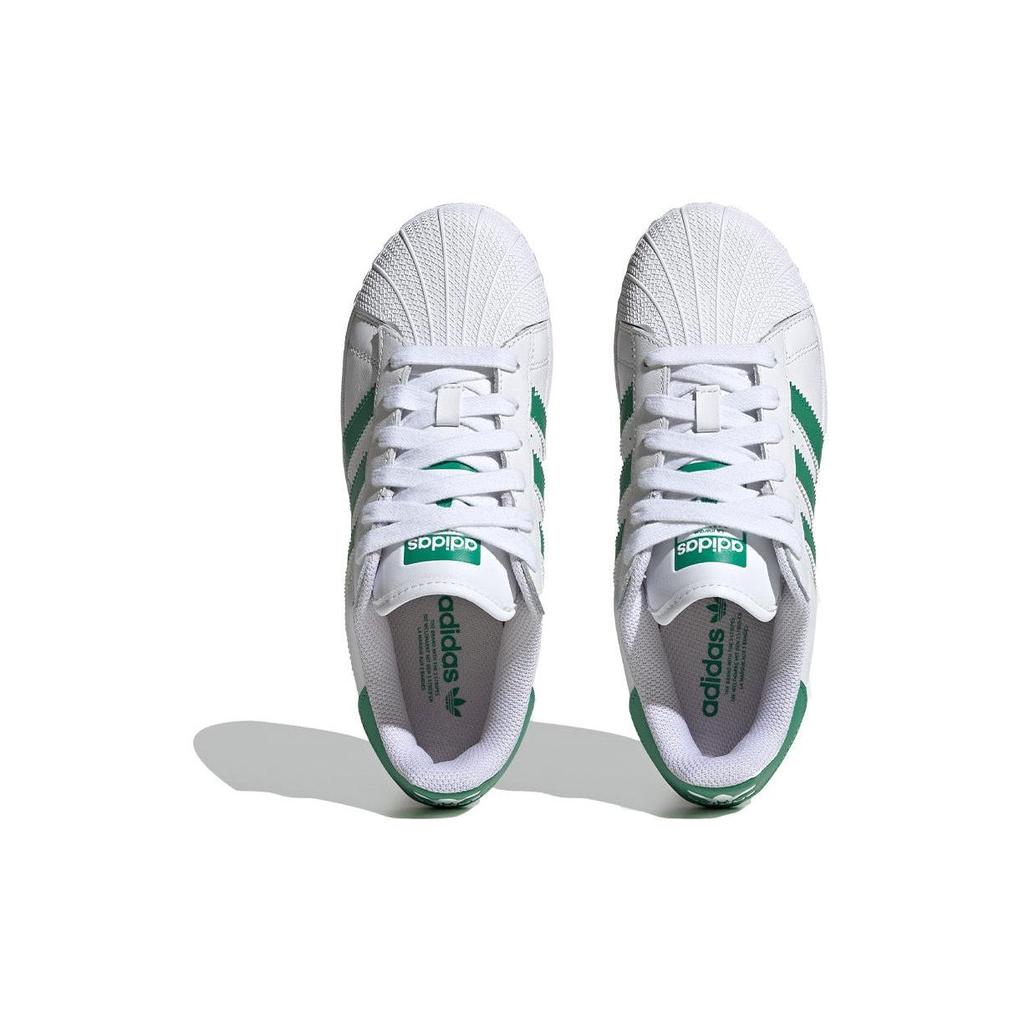 Adidas Superstar XLG White Semi Court Green Women Sneakers Cloud-White IF3002