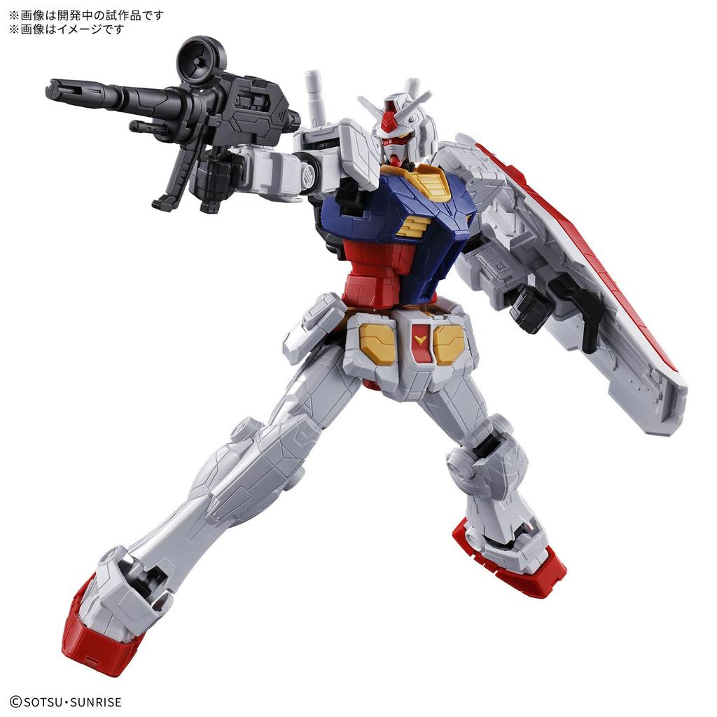 BANDAI SPIRITS EXPO2025 ENTRY GRADE EG Gundam Scale Plastic Model Kit RX-78F00/E 1/144 Pre-Colored