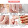 1 Sheet False Nail Glue Sticker DIY Fake Nails Double Side Clear Invisible Strong Jelly Gel Pad Press On Nails Manicure Tool