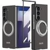 Suitable for Samsung Galaxy Z Fold 7 6 8Ultra Case with Rotating Ring Holder, Magnetic Case Built in Screen Protector Slim Hard PC Cover