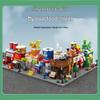 Lele Brothers Образовательные блоки серии «Уличный вид», совместимые с Lego 8974