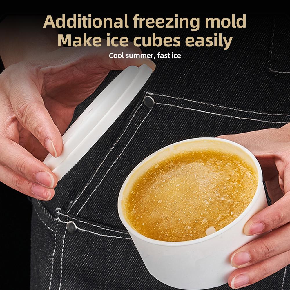 Ручная кривошипная дробилка для льда, машина для снежного конуса, портативная ручная машина для бритого льда с бесплатным льдом