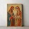 Религиозные византийские католические художественные принты современные христианские плакаты евангельские фигуры иллюстрации холст картины картины домашний декор