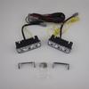 1 Pair 12V 6LED YELLOW+WHITE Light Lamp