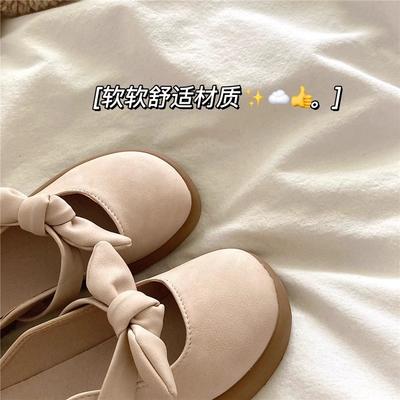 Нежный восковой сказочный ветер~! Наступить на дерьмо чувство бант девушка сердце сандалии женщина в летняя сумка голова дышащие уличные тапочки