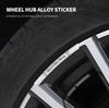 4 шт. Алюминиевый Хромированный Черный Логотип AMG Наклейка Наклейка На Колесо Автомобиля Крышка Дисков Значок Декаль Для Аксессуаров Mercedes Benz AMG