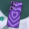 Purple aesthetic Case For Samsung Galaxy S23 S22 S24 Ultra Note 20 10 S8 S9 S10 Plus S20 FE S21 FE Cover