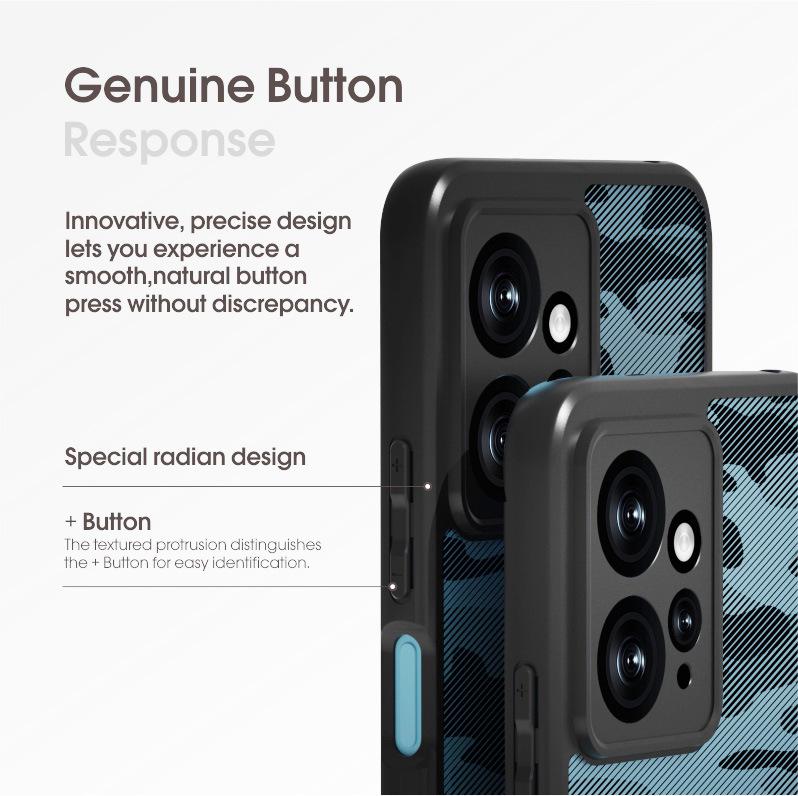 Прочный чехол Redmi Note12 4G Camo со ремешком