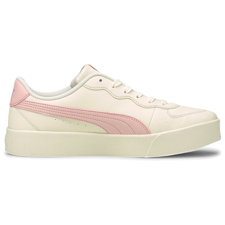 Puma Skye Clean Low Top Sneakers Women Sneakers Off-White Pink 380147-05