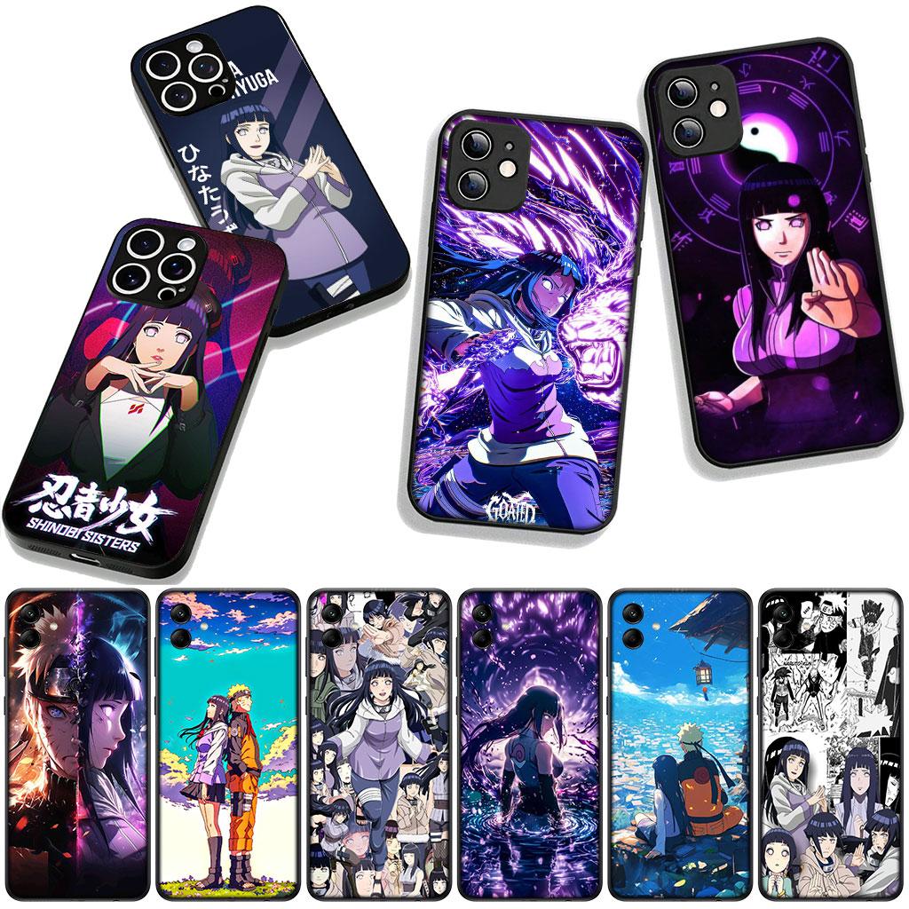 for Samsung Galaxy A25 A37 A57 A12 A14 A41 A50 A51 A70 A71 A72 A21S A04 M15 Note 20 9 8 10 Case Hinata Hyuga Narutos Wallpaper