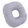 Ear Side Sleeping Pillow Cotton Linen Pillowcas Reduce Ear Friction Soft Large Opening Donut Ear Pillow for Earphones