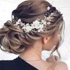 Rhinestone Bride Wedding Hair Vine Leaf Wedding Hair Accessories Jewelry  Bridal Jewelry