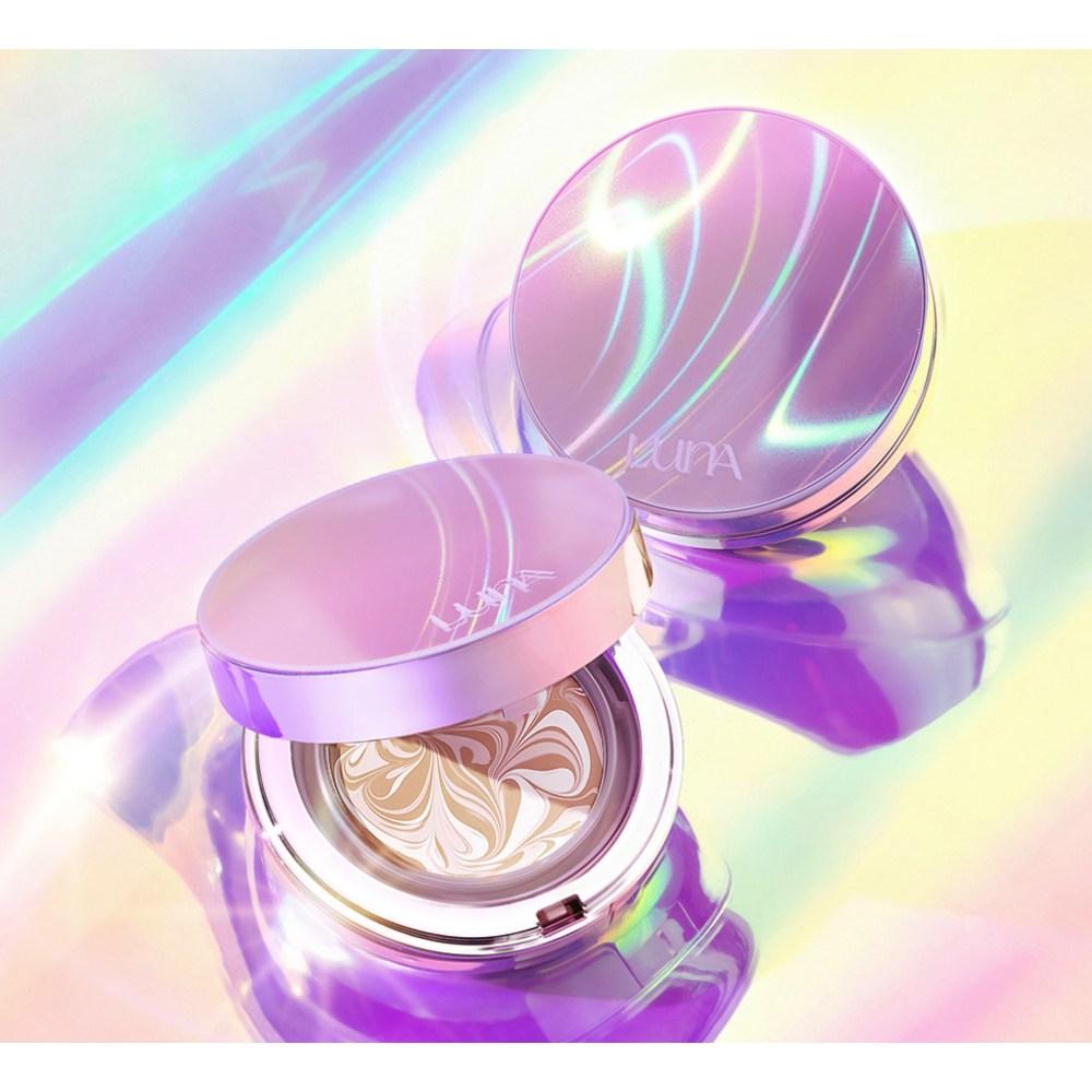 Luna Essence Moisture Glow Pact OR Aurora Edition оригинальный 12,5 г + сменный блок 12,5 г набор, Нет. 23, 1 комплект