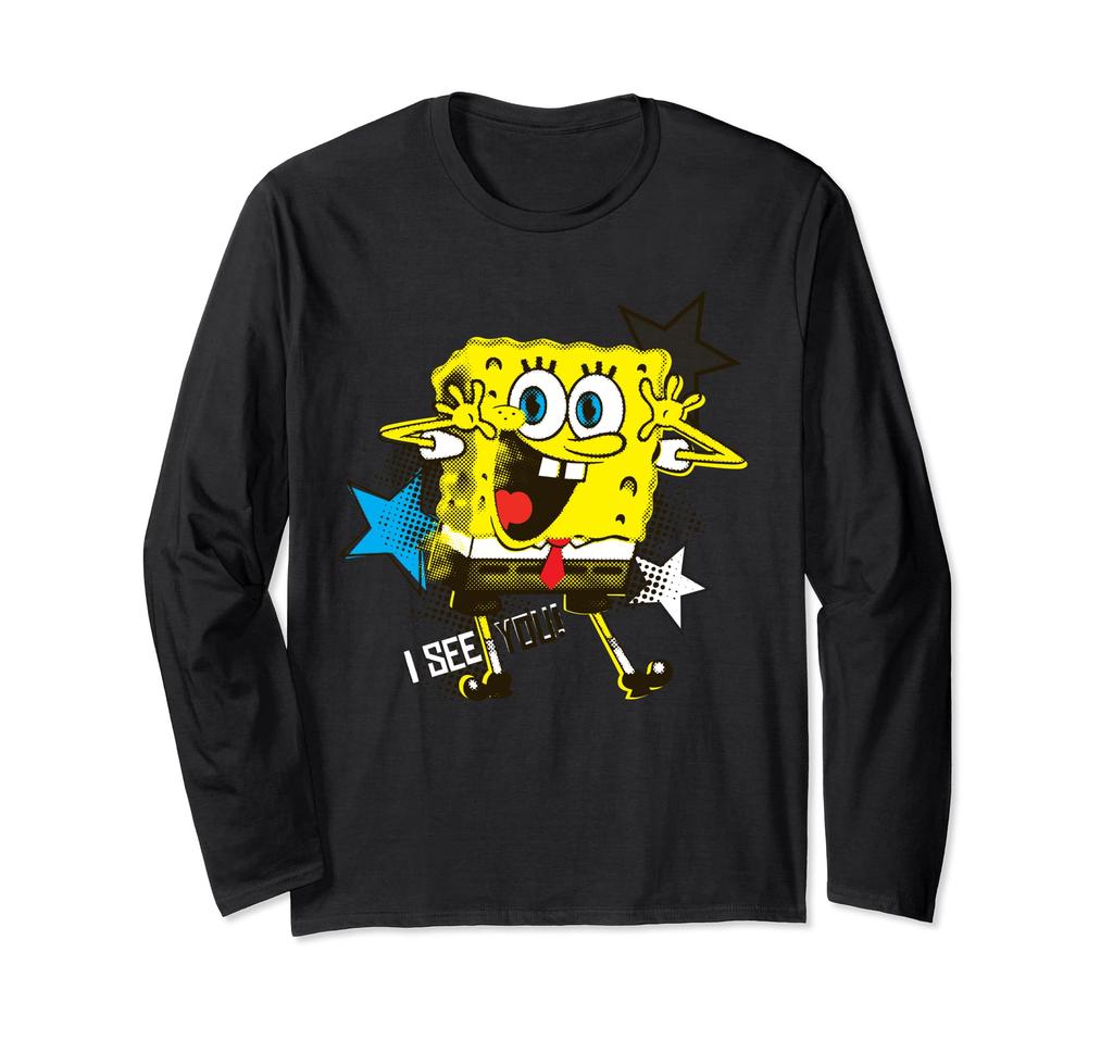 Spongebob Squarepants Spongebob See You Long Sleeve T-Shirt