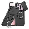 KEYSION Чехол для телефона со вращающимся на 360° кольцом-подставкой для Xiaomi 17T 17T Pro 5G, с защитой выдвижной камеры, магнитная, ударопрочная задняя крышка