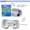 DC 12V Heating Ionic Cell Cleanse SPA Machine Instrument Tub Bucket Health Care Set Electric Anion Ion Detox Foot Bath Machine