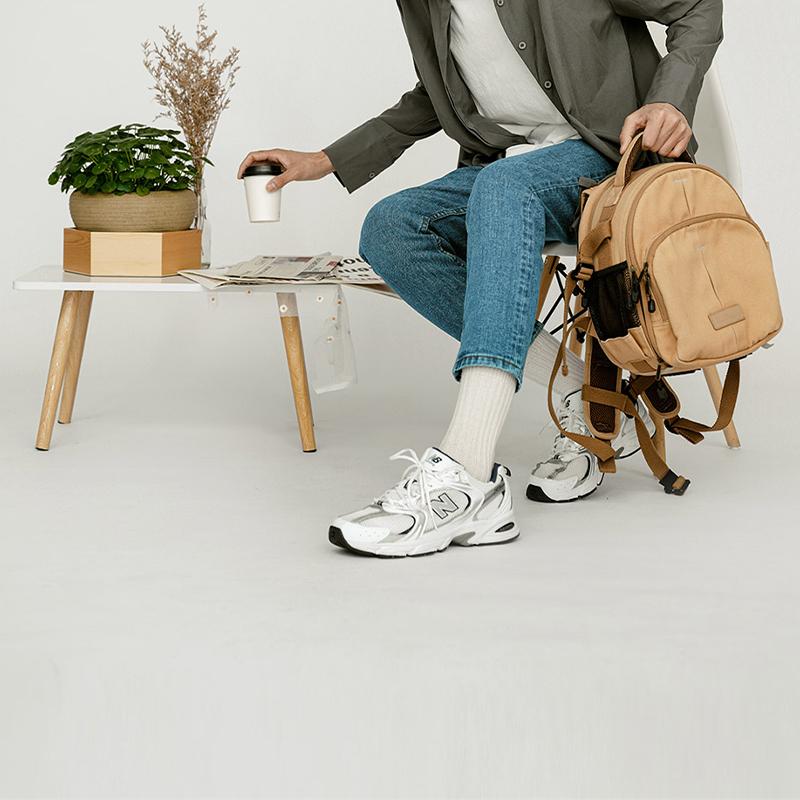 New New Balance 530 White Silver Navy MR530SG