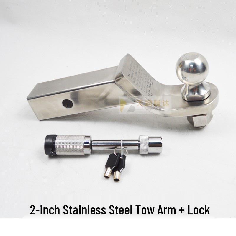 Compatible Trailer Hitch Tow Hook for Volvo XC60/XC90 RV Square Mouth