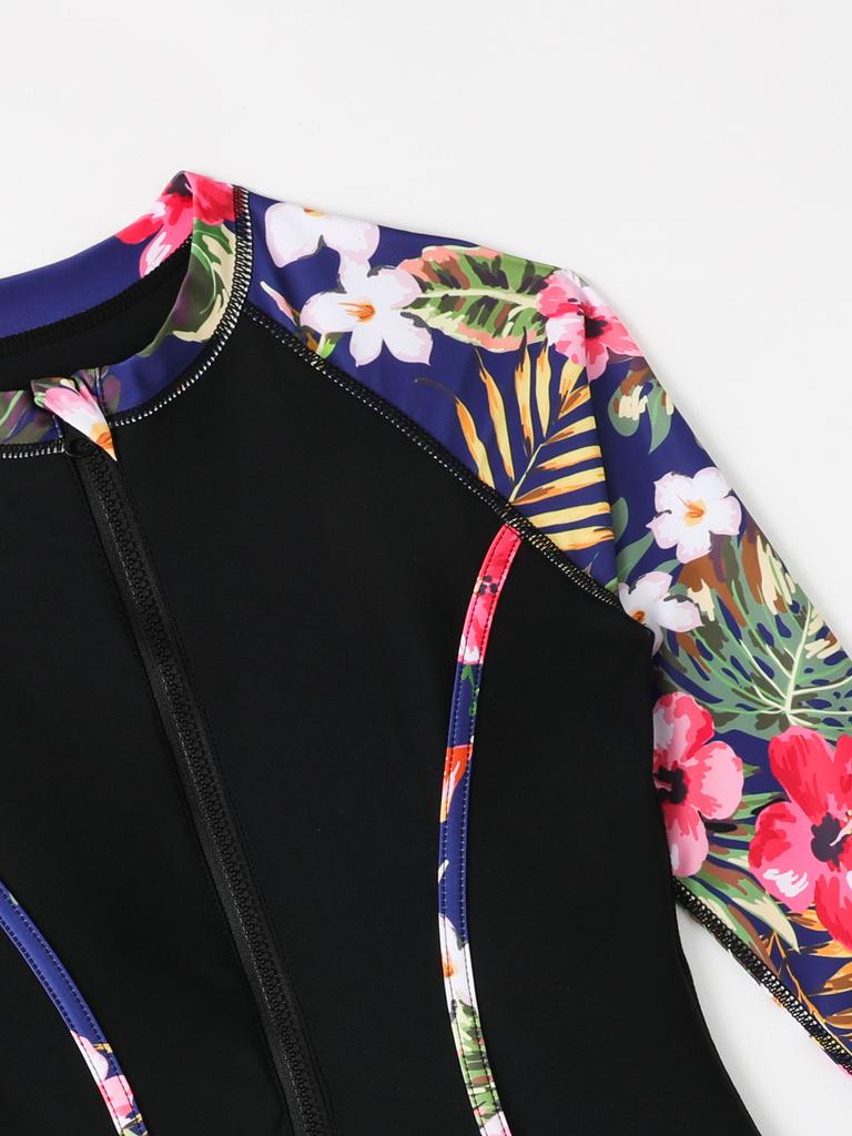 Женский сексуальный купальник A Piece Of Bathing Set Купальник с длинным рукавом на молнии Купальники Купальники