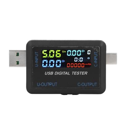 USB-тестер-мультиметр Многофункциональный Тип C Напряжение Ток Емкость Энергия Мощность Тестер 5?36V