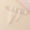 Women Large Transparent Independent shell Tweezers Contact lens clip Beauty tools Suction stick