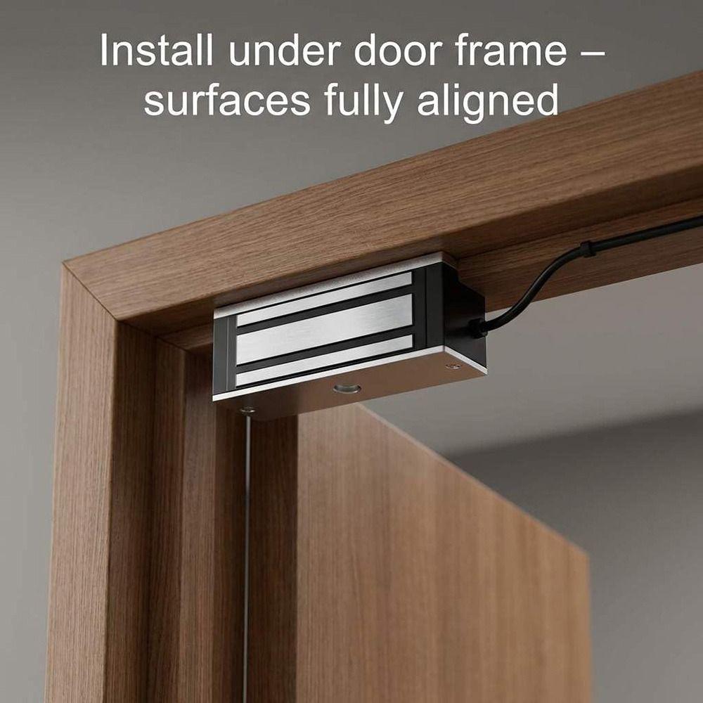 60KG/100Lbs Electric Lock 12V/24V Door Access Control Heavy Duty Electromagnetic Lock Door Access