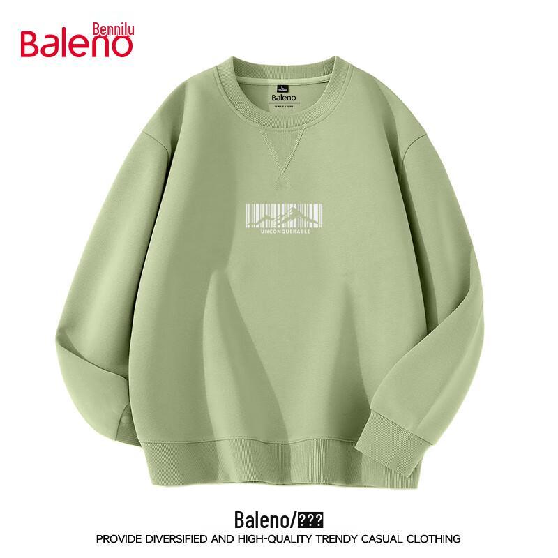 Baleno Men's Heavyweight Knit Crewneck Sweatshirt