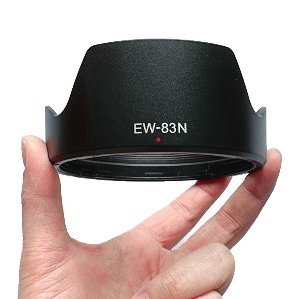 EW-83N 77mm Lens Hood Reversible Lens Shade for RF24-105mm F4L IS USM Lens EOSR5 R6 RP Micro Single Camera Accessories