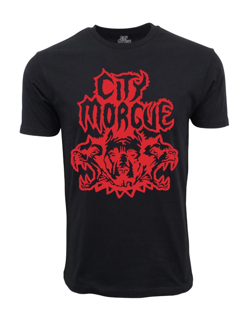 Unisex Adult Casual Graphic CITY MORGUE GRAPHIC T SHIRT T-Shirt