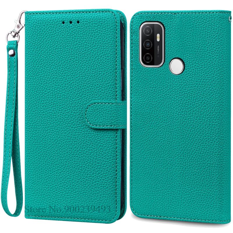 Для OPPO A53 2020 Чехол Кожаный Чехол-книжка для кошелька Для OPPO A53 Чехол OPPO A53S 4G Чехол-книжка Чехол для телефона Coque Fundas