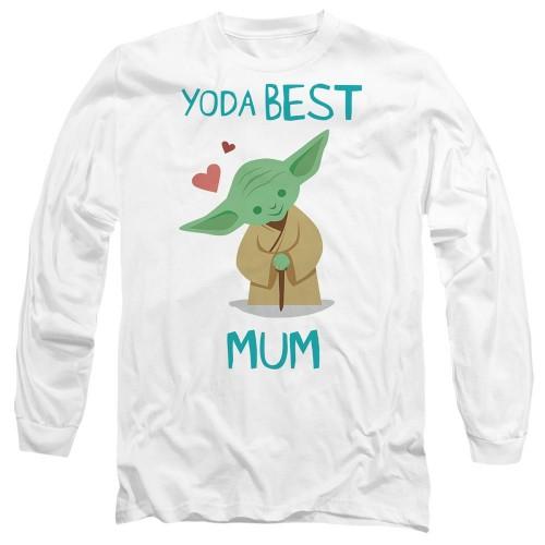 STAR WARS Футболка унисекс для взрослых Yoda Best Mum ко Дню матери