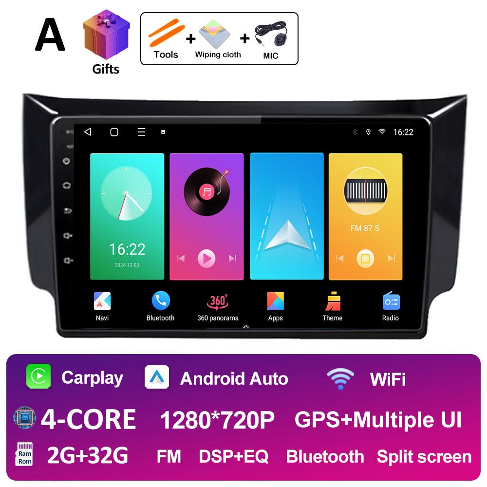DSP Стерео Беспроводной Carplay Для Nissan Sylphy B17 Sentra 12 2012 2013 2014 2015 - 2018 WIFI Авто Аудио Видео Мультимедийный Плеер BT