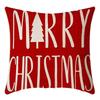 40/45см Рождественский Хлопково-Льняной Декоративный Navidad Лось Снеговик Санта Елка Наволочка для Подушки Диванная Наволочка
