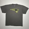 NFL New England Patriots T Shirt Gray XL Team Apparel Football Graphic Tee Unisex T-Shirt