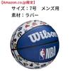 Баскетбольный мяч Wilson NBA ALL TEAM BSKT 7 NBA All WTB1301XBNBA Размер (Размер Команда) Мужской 7/Диаметр Прибл.. 24.5см, Красно-бело-синий