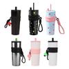 Insulated Water Bottle Leakproof Lightweight Stainless Steel Tumbler with Carry