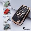 3/4/5 Buttons Soft TPU Car Folding Key Case Cover For Chevrolet Cruze Aveo Trax Sail Malibu Captiva Opel Vauxhall Astra J Corsa Insignia Mokka