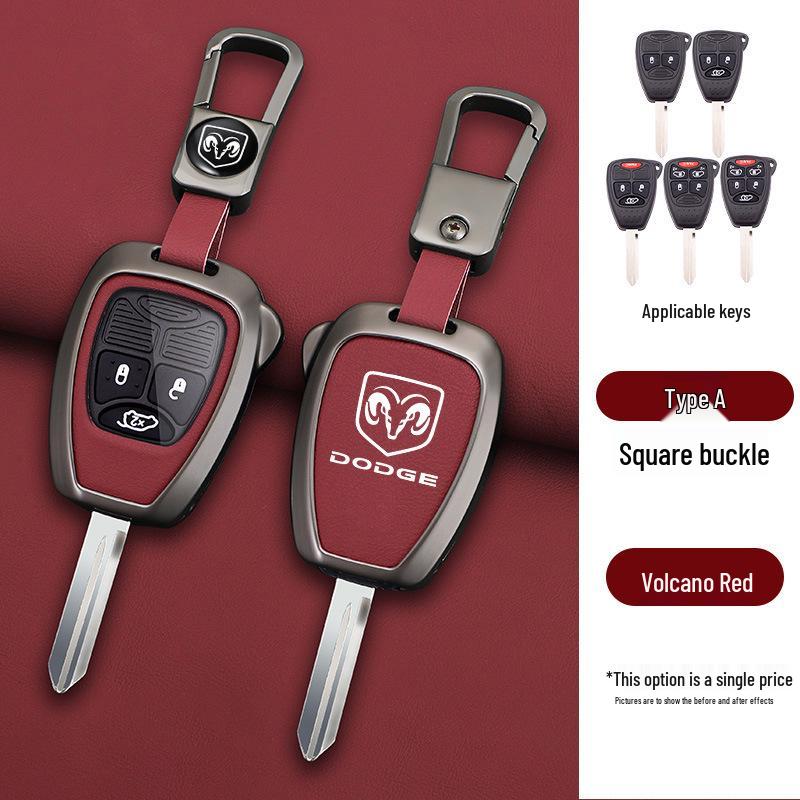 Крышка для прямого ключа Dodge - Металлическая оболочка Ku Bird, Винтажный пульт, Полный комплект с пряжкой для мужчин/женщин