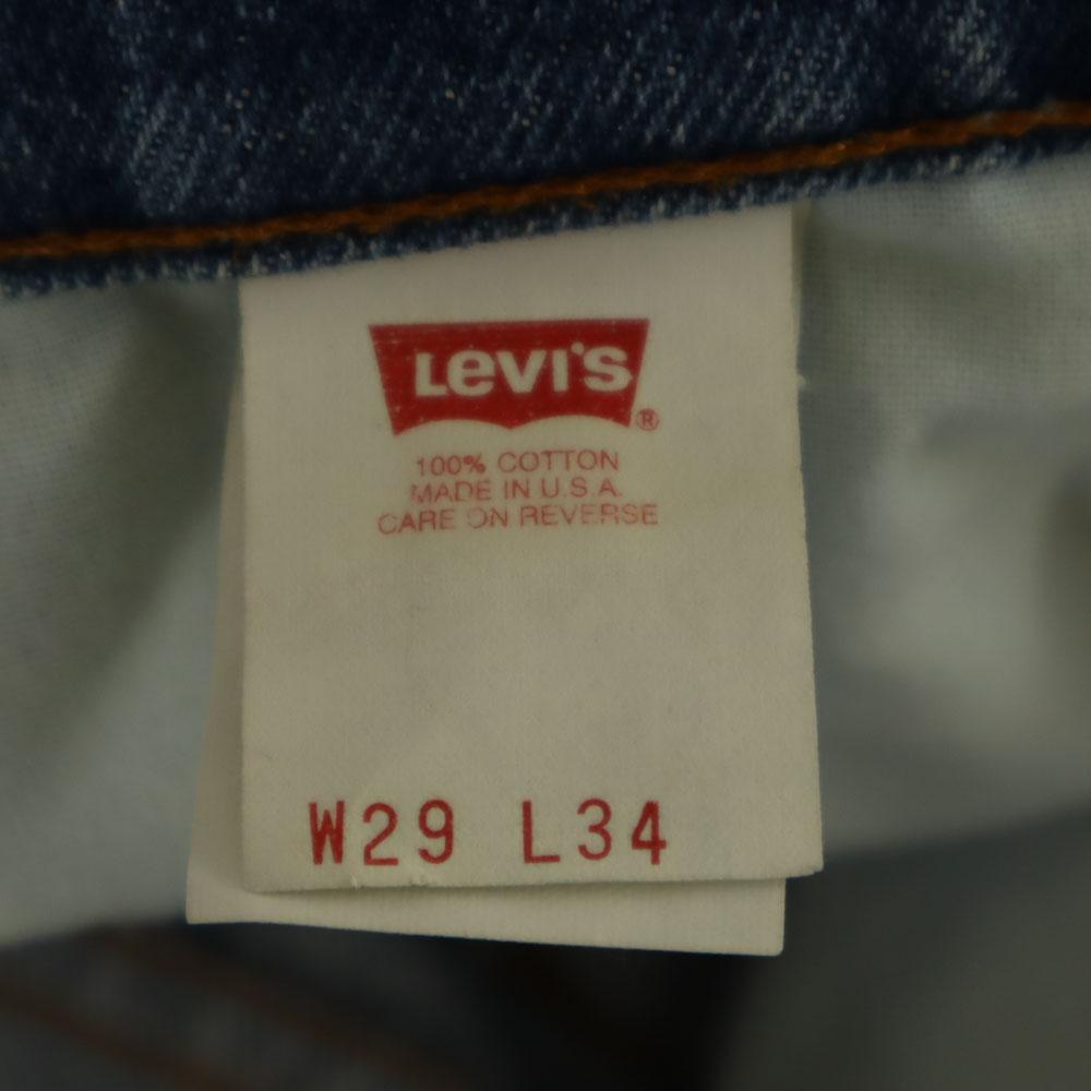 Levi's 90-е 510 Сделано в США старые зауженные джинсы W29 синие джинсы Мужские Б/У