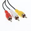 Аудио-видео AV кабель 6 футов 1,8 м на RCA для PS2 PS3 PS SYSTEM