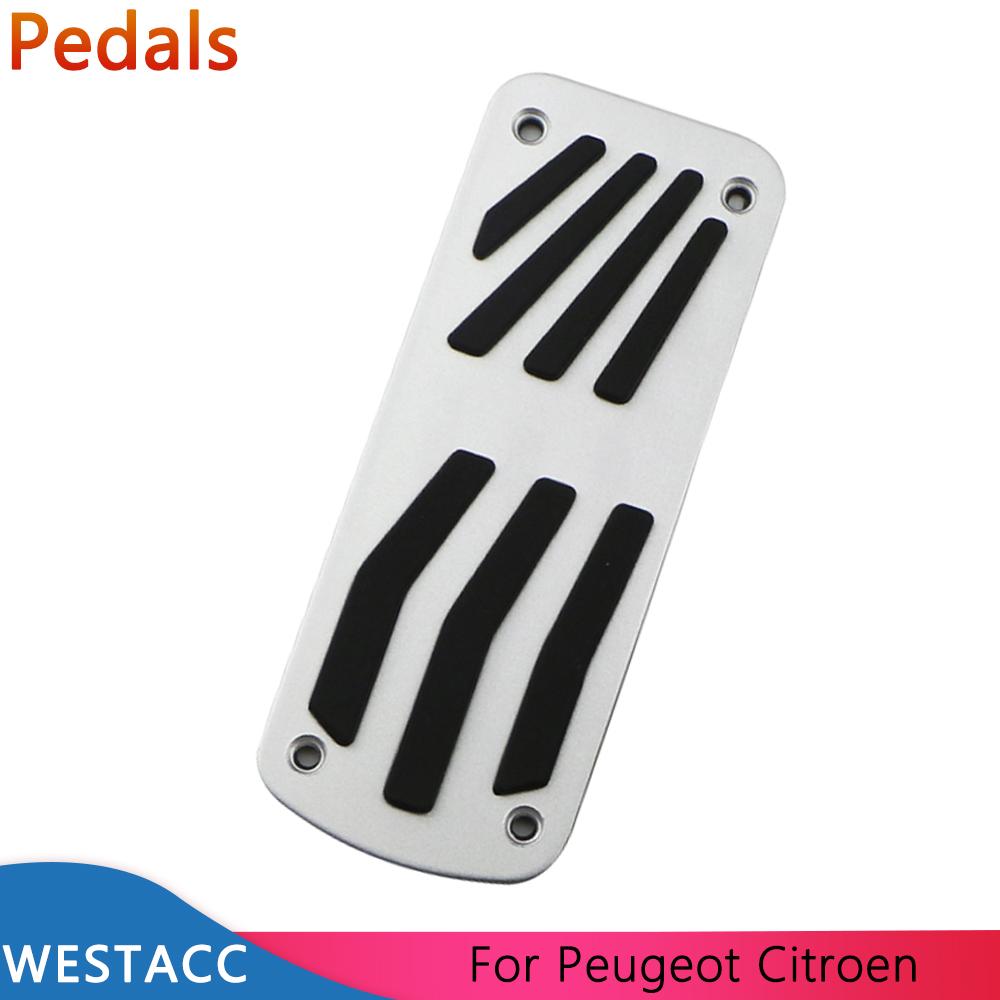 Car Pedals for PEUGEOT 207 301 307 208 2008 308 408 Cc for CITROEN C3 C4 DS 3 4 6 DS3 DS4 DS6 Acceleraotr Brake Rest Pedal