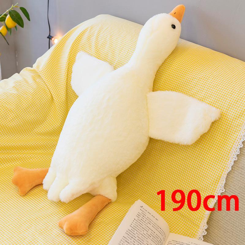35/50/90/130 см Смешная гусь Плюшевая набивная мягкая утка Подушка для сна Подушка для дивана Детский Подарок подруге на день рождения Игрушка