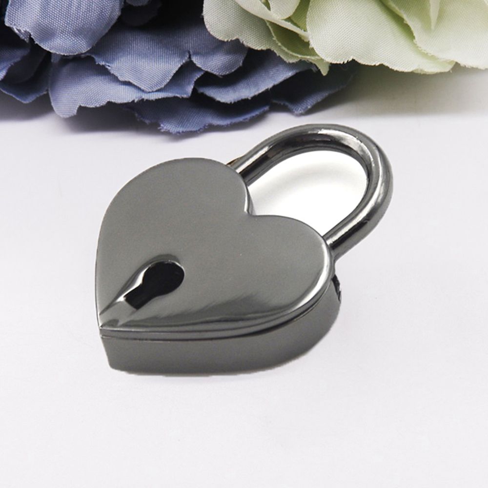 Gift Diary Book Travel with Key Wedding Mini Hardware Locks Love Heart Lock Padlock
