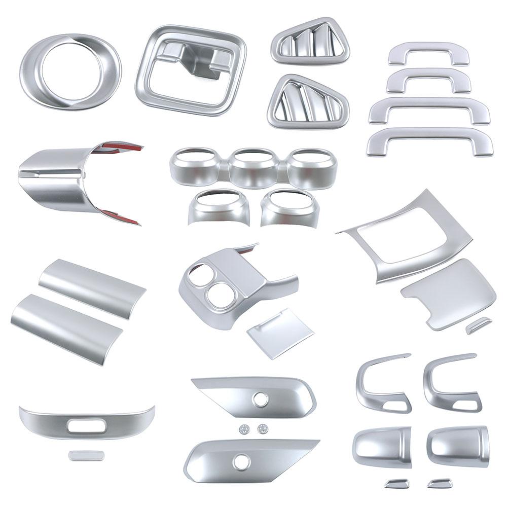 Для Mercedes Benz C Class W206 2022 2023 C200 C220 C260 C300 часть салона автомобиля ремонт крышка рамы отделка серебро