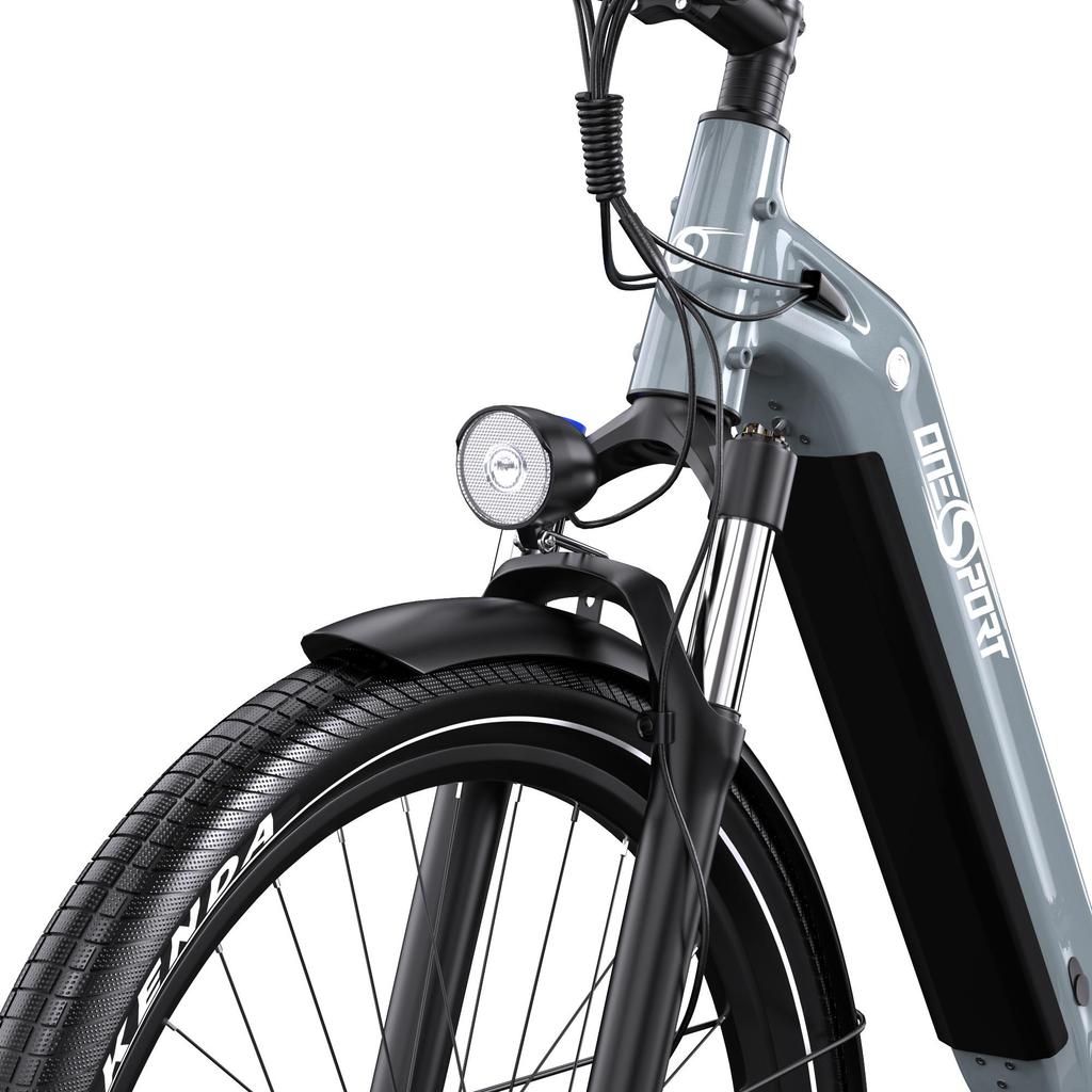 OneSport OT05 27.5-inch Urban Electric Bicycle,Features a 36V 250W motor and offers a maximum pedal-assist range of up to 75 km.