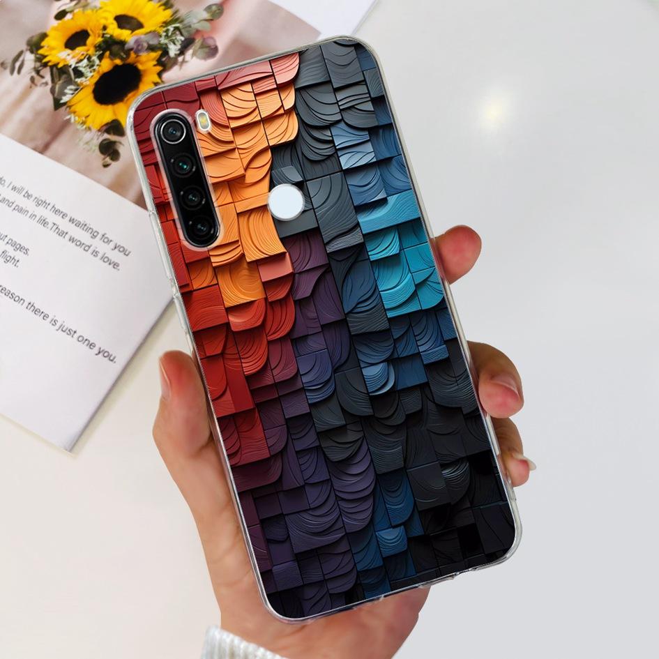 Для Xiaomi Redmi Note 8 Чехол Милый Мультяшный Мягкий Силиконовый Чехлы Для Телефона Для Xiaomi Redmi Note 8T 8 t Чехол На Redmi Note8 Задняя Крышка