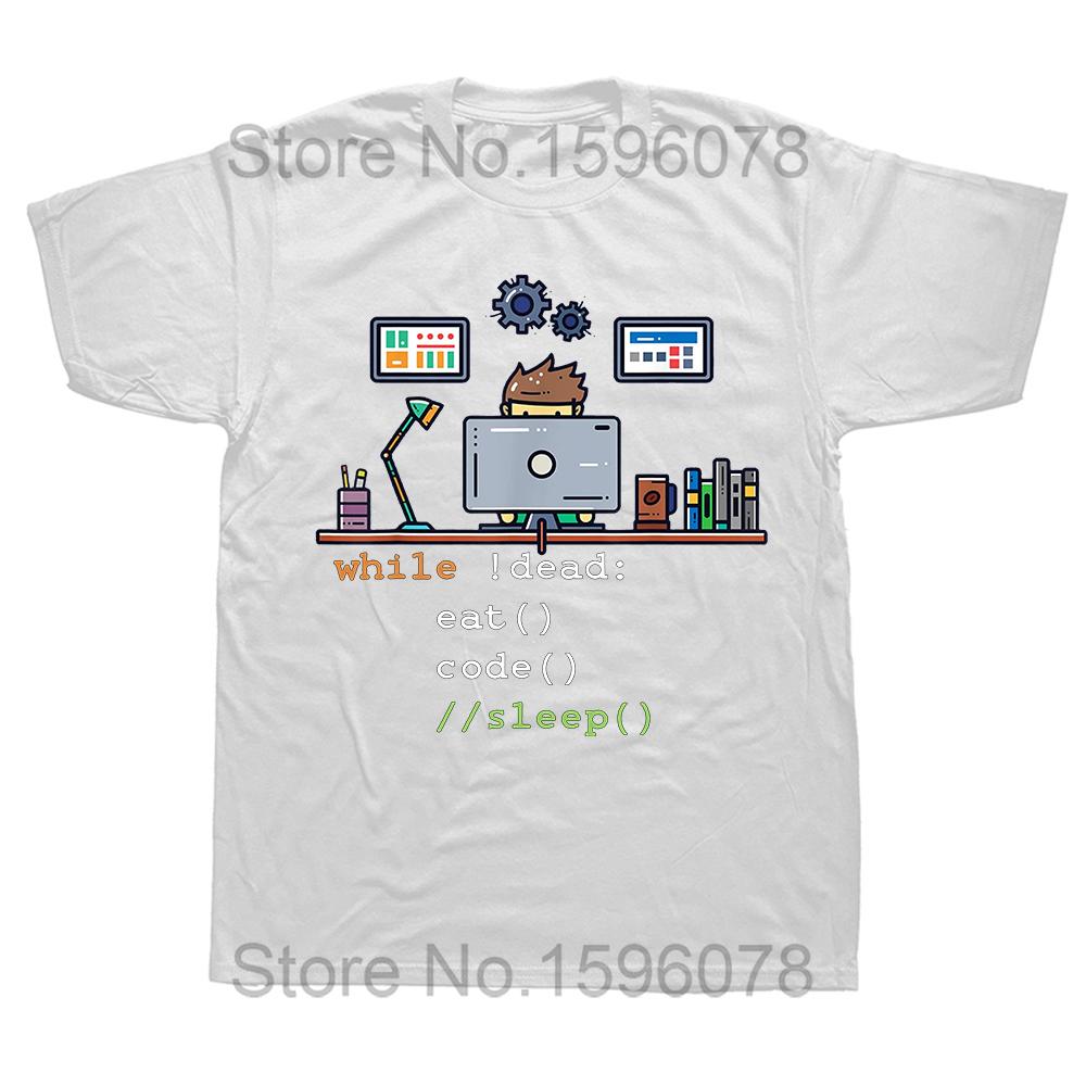 Funny Stack Overflow Tshirt Programmer Barcode T Shirt Coding Developer T-shirt Programming Software Engineer Tees Devops Tshirt