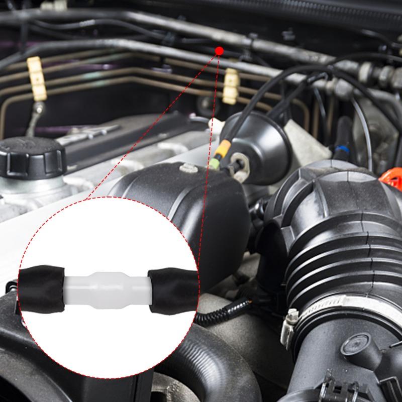 Соединитель для омывателя лобового стекла автомобиля, тройник, прямой, тройник, Y-образный, воздушный, топливный, водяной, бензиновый, шланг форсунки стеклоочистителя, белый