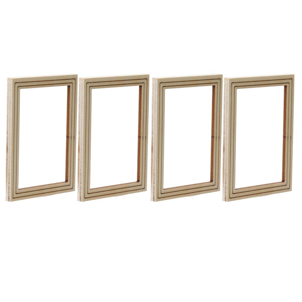 10 шт. фоторамка миниатюрная модель DIY производство изысканный внешний вид рамки для фотографий