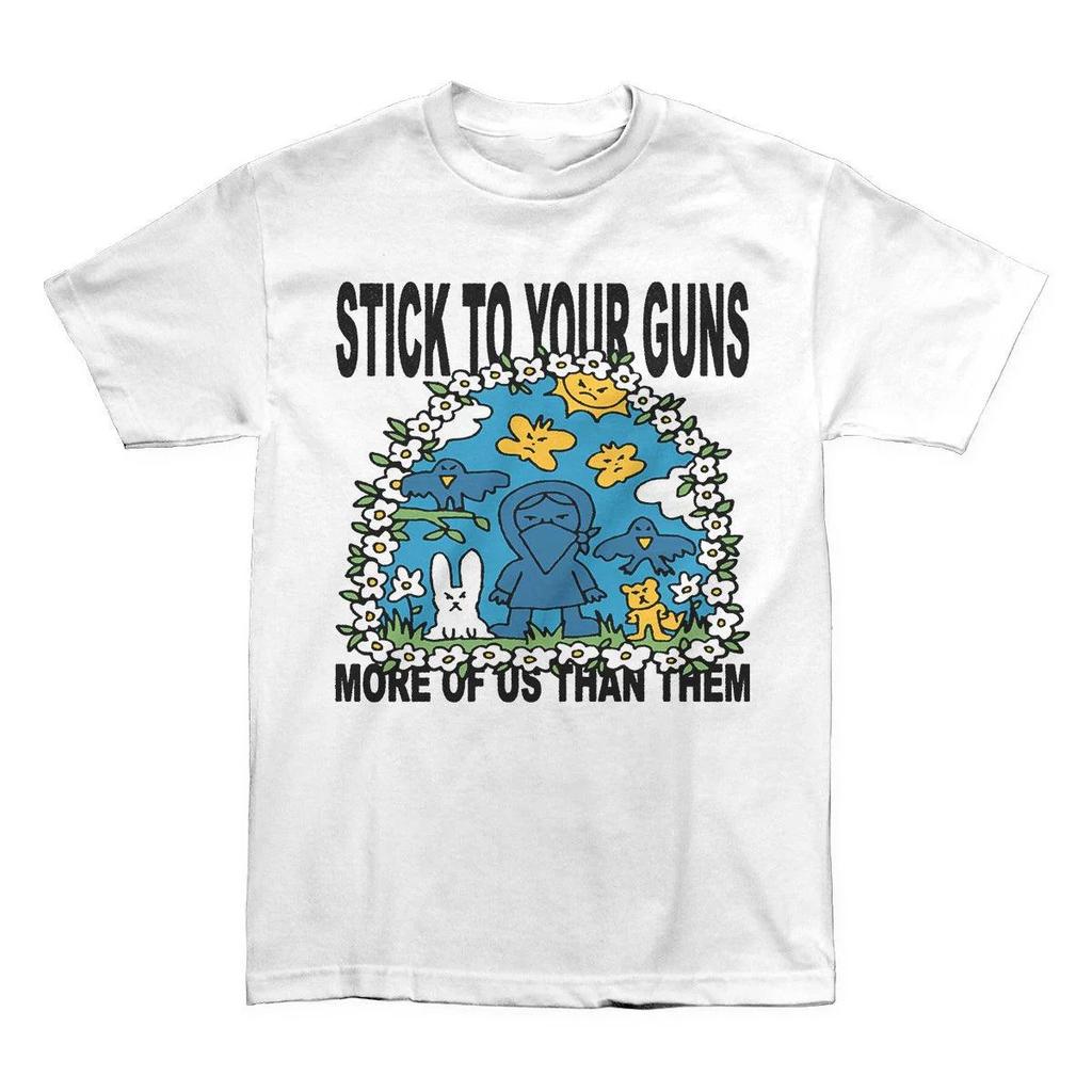 Stick To Your Guns More Of Us Than Them T-shirt S to 5XL NZ486
